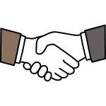 Hands To Shake Hands SVG Icon